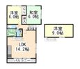 篠原本町五丁目貸家の間取り画像