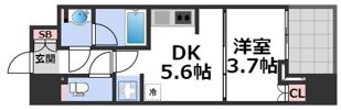 ルフォンプログレ堺筋本町タワーレジデンスの間取り画像