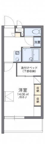 レオパレスFriendsⅡの間取り画像
