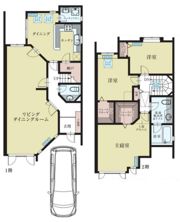 ルシマン荻窪B棟の間取り画像