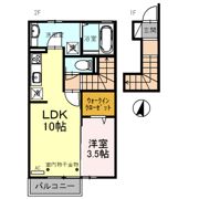 クロワールの間取り画像