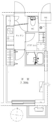 GENOVIA蕨の間取り画像
