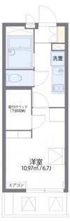 レオパレス東蟹屋の間取り画像