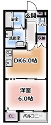 グレートヒルス8番館の間取り画像