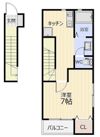 Arpeggio西棟の間取り画像