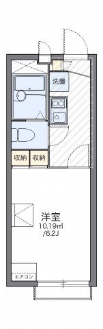 レオパレスアイアイの間取り画像