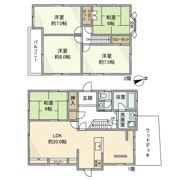 金井ヶ丘戸建の間取り画像