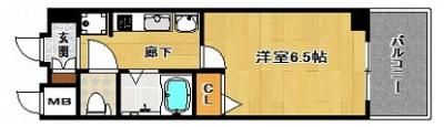 エステムコート神戸西Ⅲフロンタージュの間取り画像