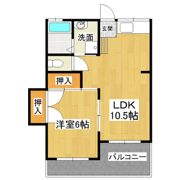 ピソブランコムサシの間取り画像
