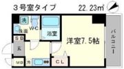 メインステージ西天満T’s SQUAREの間取り画像