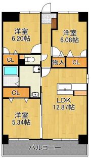 メディアパークVIIIの間取り画像