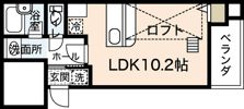 プロヴァンス東白島の間取り画像