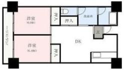 大手前ハイツの間取り画像
