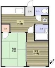オプス正雀の間取り画像