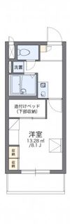 レオパレスヴィルヌーブ川崎Bの間取り画像