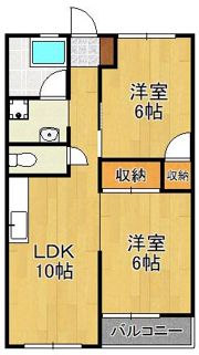 マンショーン勝之の間取り画像