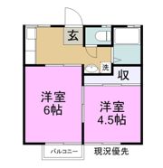 ブルースカイハイツ地吹の間取り画像