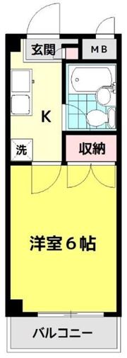 ヒルズ成増の間取り画像