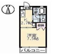 コロニーK B棟の間取り画像