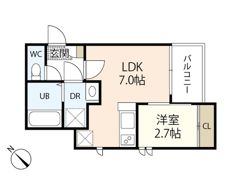 Regalest 舟入の間取り画像