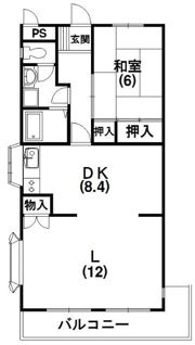 第2マーブルハイツの間取り画像