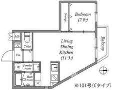 St.Residence南津の辺の間取り画像