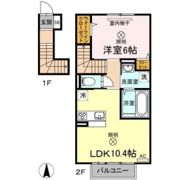 シャルールの間取り画像