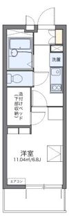 レオパレスフラックスの間取り画像