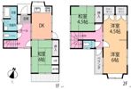 若宮台貸戸建の間取り画像
