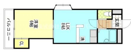 スプランドゥール野田屋町の間取り画像