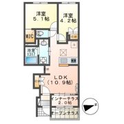 Colza（コルザ）の間取り画像