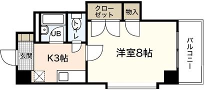ROSE米田の間取り画像