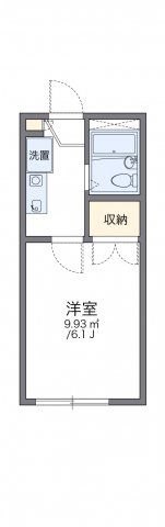 レオパレスドミールネグレスコの間取り画像