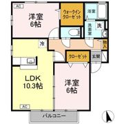 セジュール・フレア C棟の間取り画像