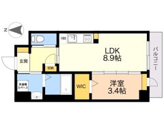 Grandeur Hakataの間取り画像