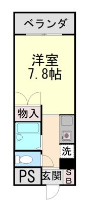パレオーギの間取り画像