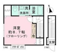 クレサージュ船橋海神の間取り画像