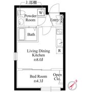 CASA PIAZZA 東池袋の間取り画像