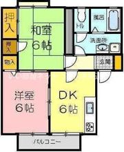 シュガーコートⅡの間取り画像