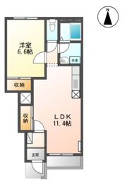 シャロームの間取り画像