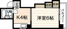 第1和秀ビルの間取り画像