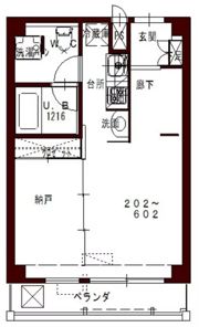 コリドールベルエアの間取り画像