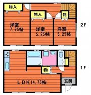 宮前戸建 Aの間取り画像