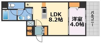ブエナビスタ高津タワーの間取り画像