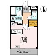 ラトゥール江坂の間取り画像