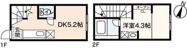アルミロ己斐上の間取り画像