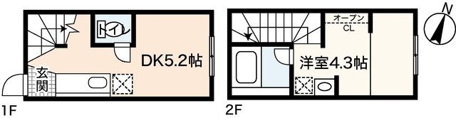 アルミロ己斐上の間取り画像