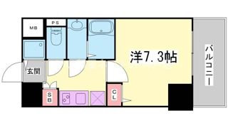 レジデンス神戸レガーロの間取り画像