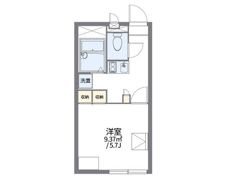 レオパレスあんずの間取り画像