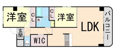 アルンハイム芦屋の間取り画像